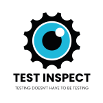 Test Inspect logo with strapline on Saturn Four Media website